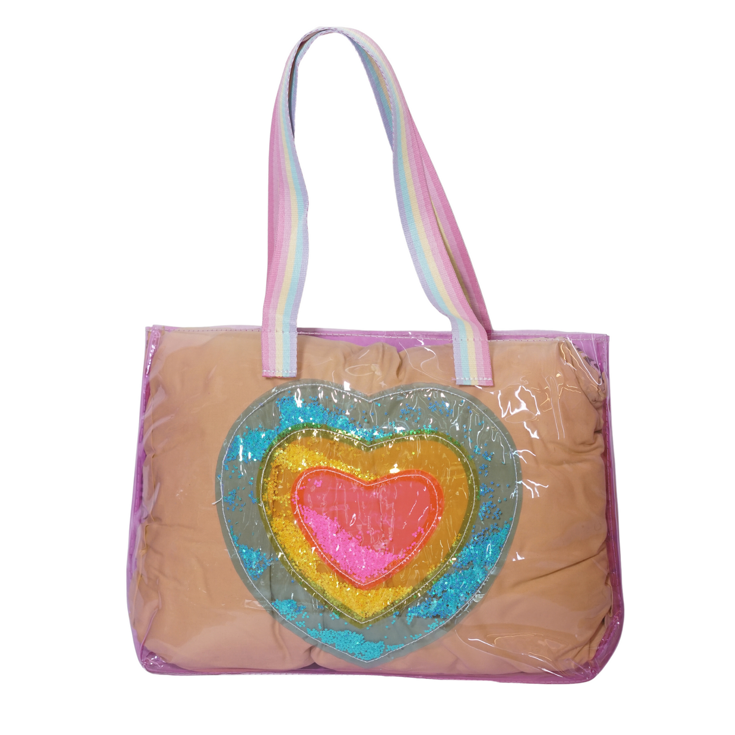 Trendy and Functional Clear Tote Bag