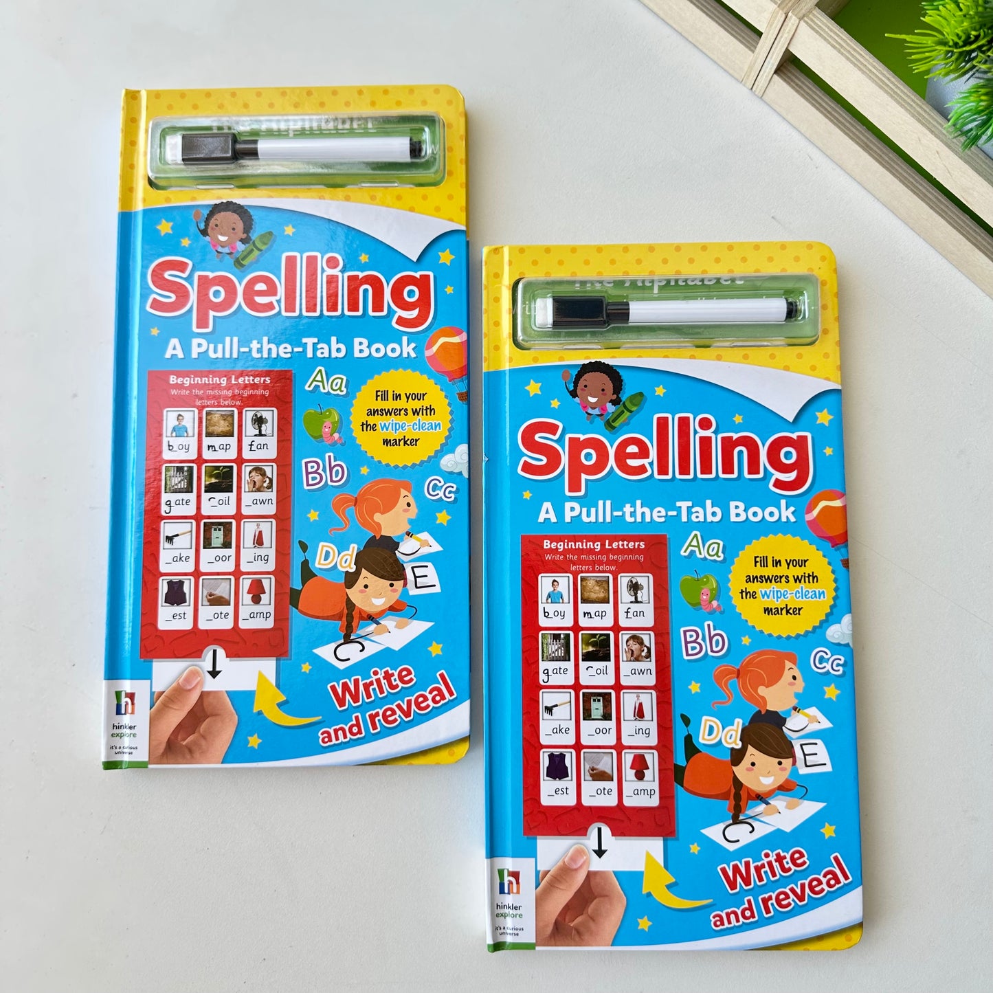 Pull-the-Tab Book – Interactive Learning Fun for Kids (3+ Years)