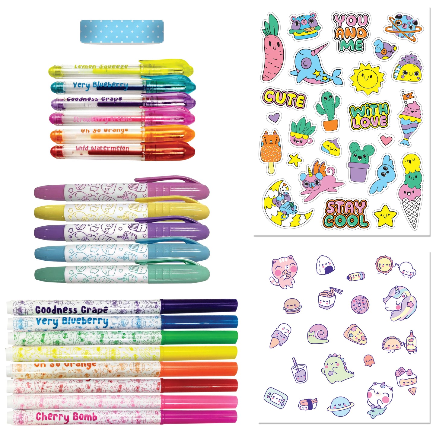 Kaleidoscope Colouring: Kawaii Ultimate Activity Kit