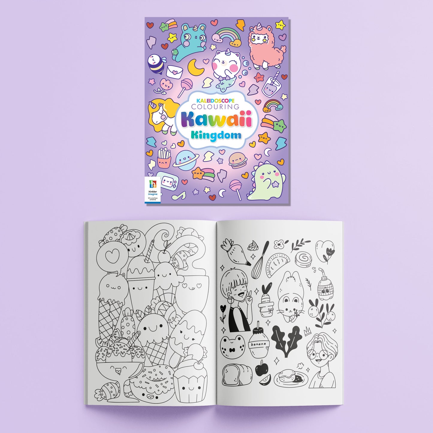 Kaleidoscope Colouring: Kawaii Ultimate Activity Kit