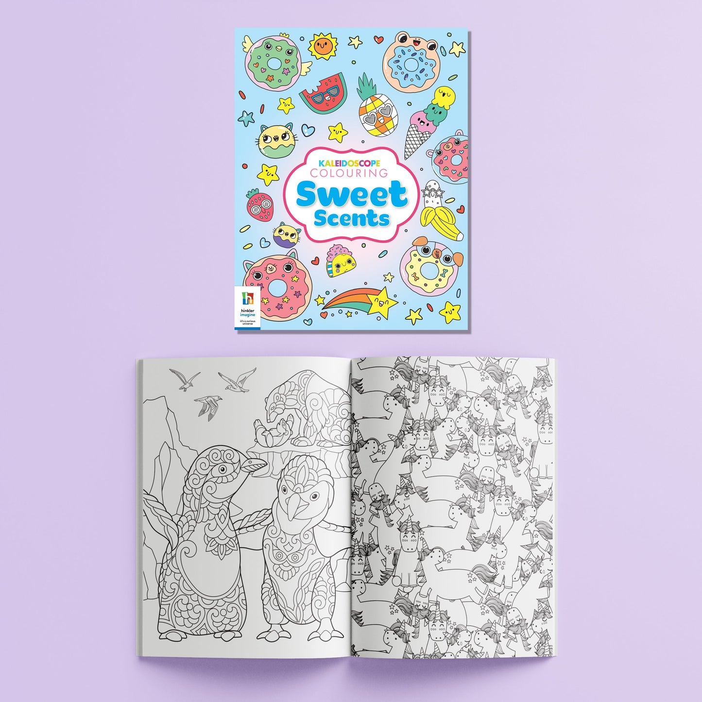 Kaleidoscope Colouring: Kawaii Ultimate Activity Kit