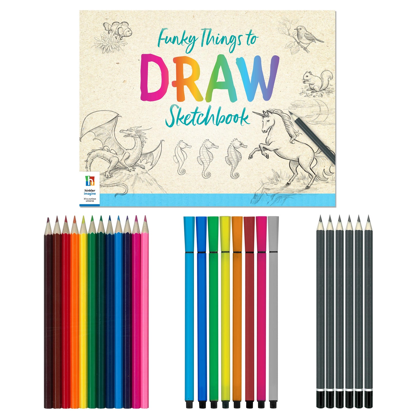 Kaleidoscope Funky Things to Draw Carry Case