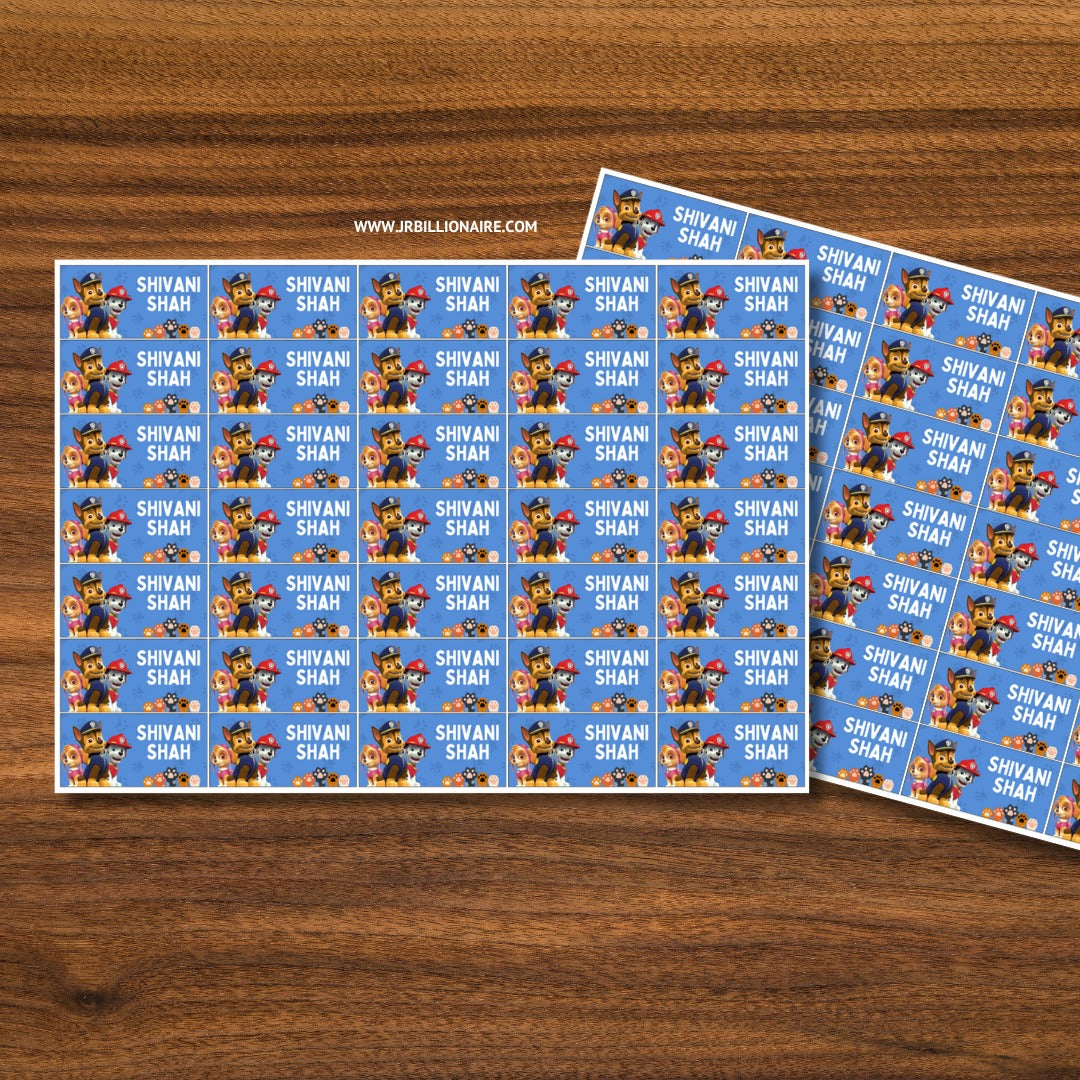 Customized Waterproof Stickers for Kids