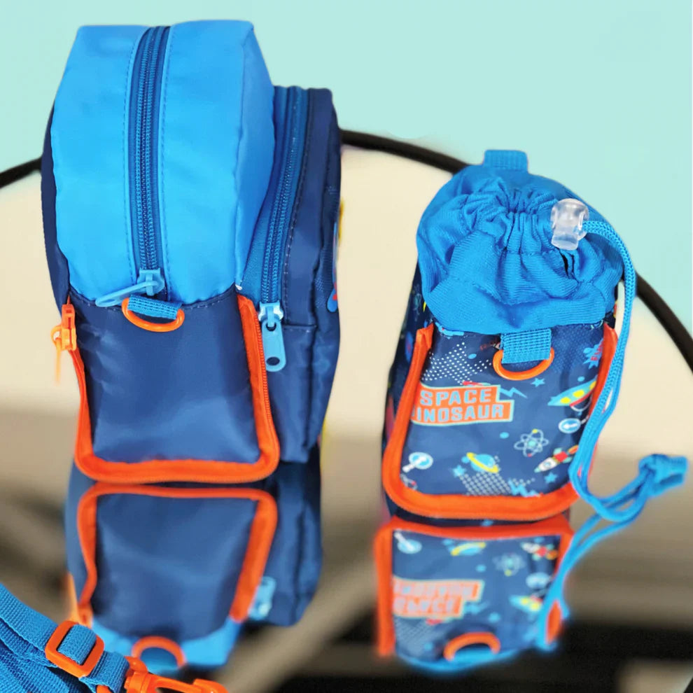 2 in 1 Sling Lunch Bags with Detachable Bottle Space