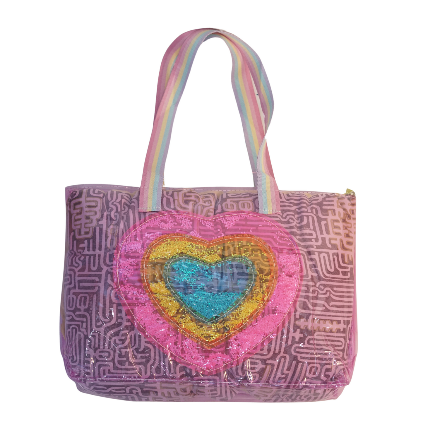 Trendy and Functional Clear Tote Bag
