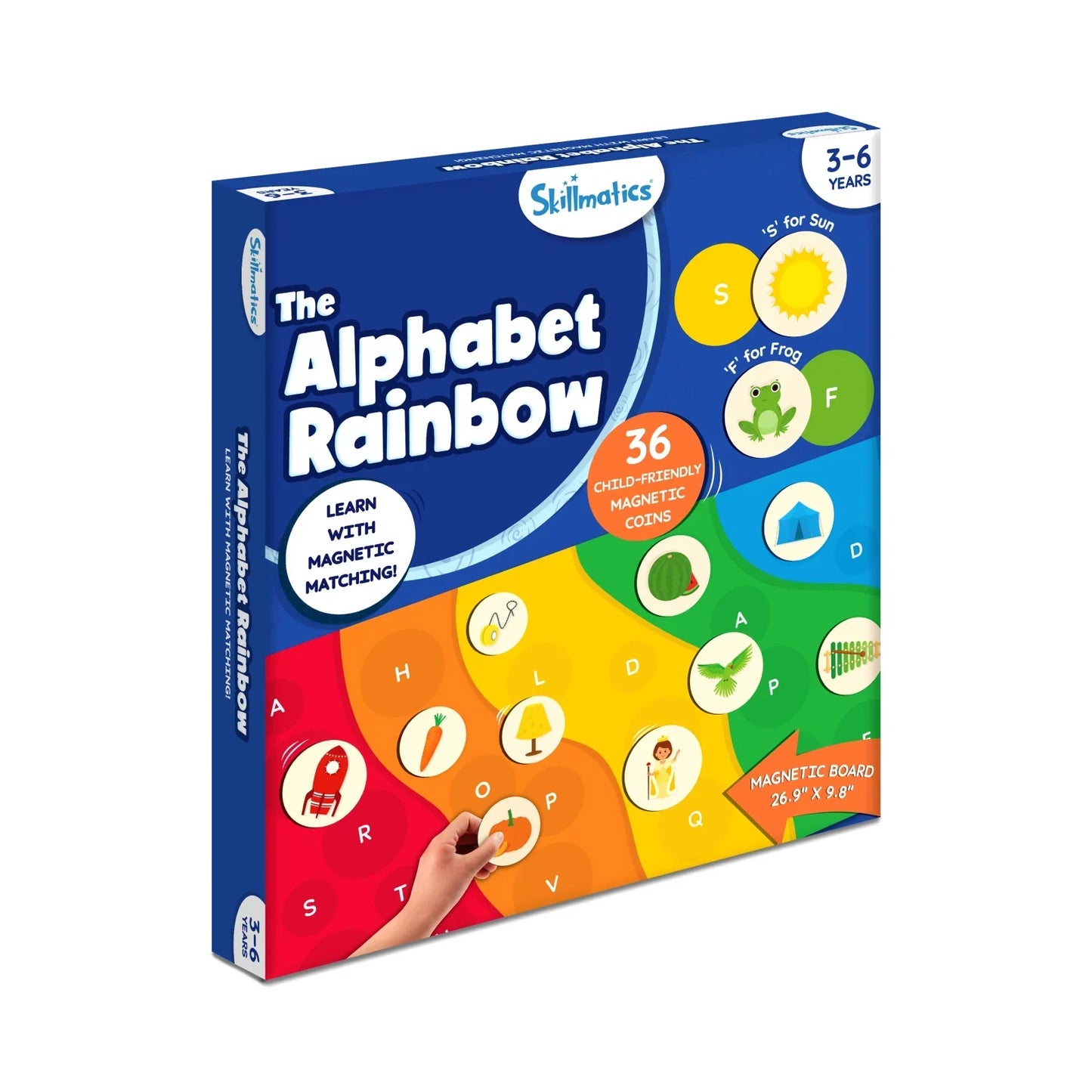 Alphabet Rainbow | Magnetic Matching Activity