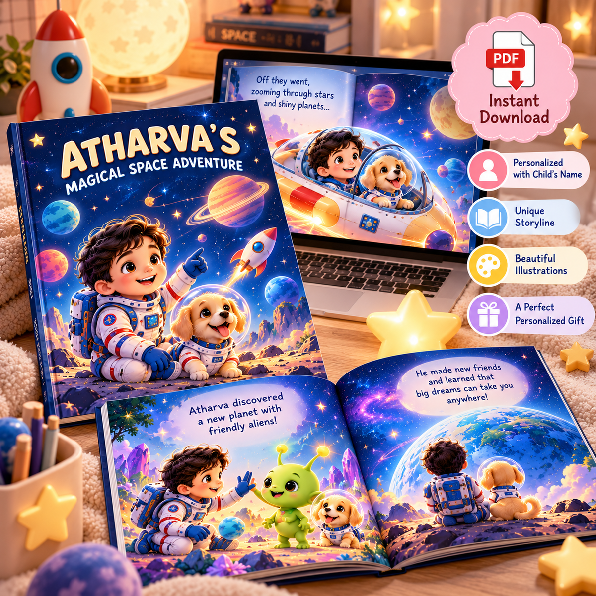 Magic Ai Storybook | Personalized PDF
