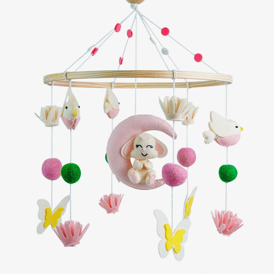 Cot / Crib Mobile - Dreamy Flutterland