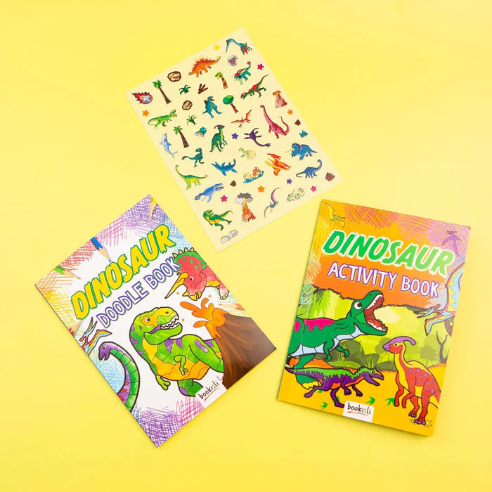 Activity Tin for Kids – 50+ Stickers, 10 Markers, Colouring Books & Pencils – Travel-Friendly Art & Craft Set for Ages 3+