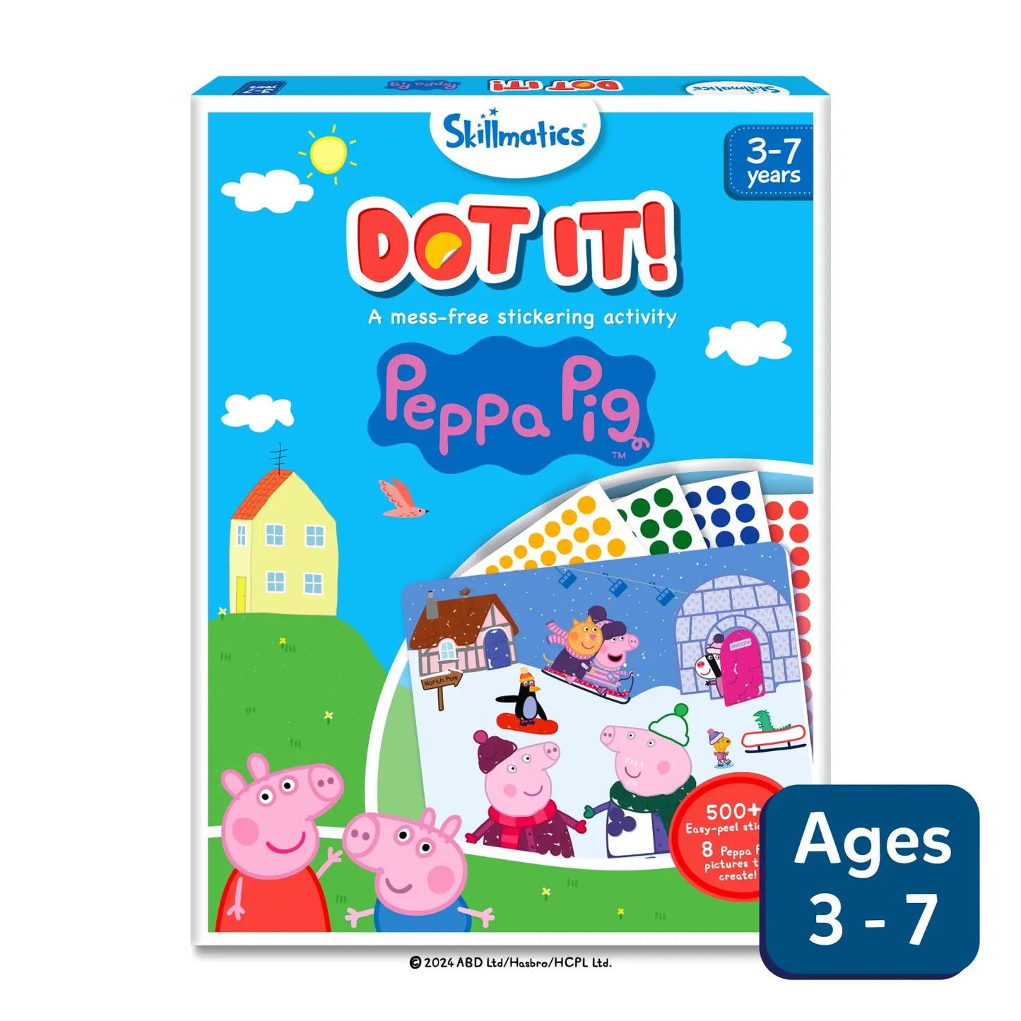 Dot it! - Peppa Pig | No Mess Stickering Activity