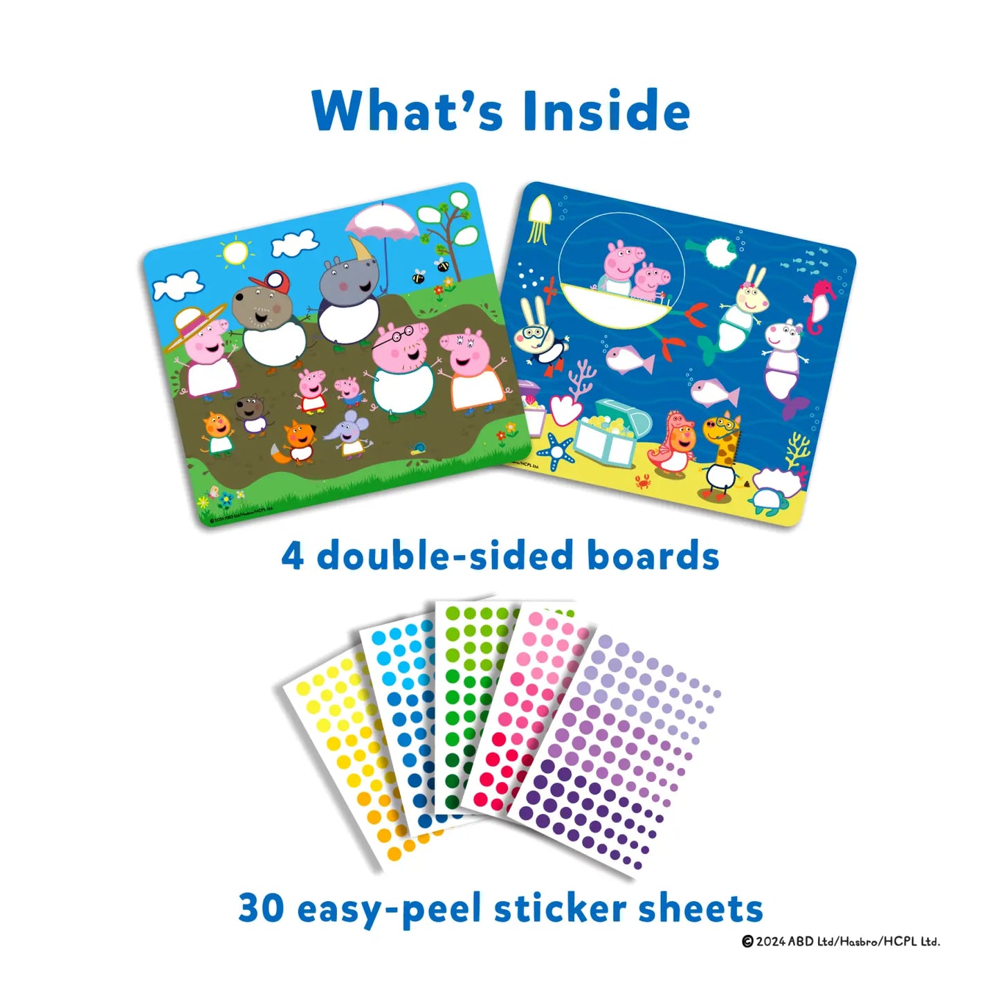 Dot it! - Peppa Pig | No Mess Stickering Activity