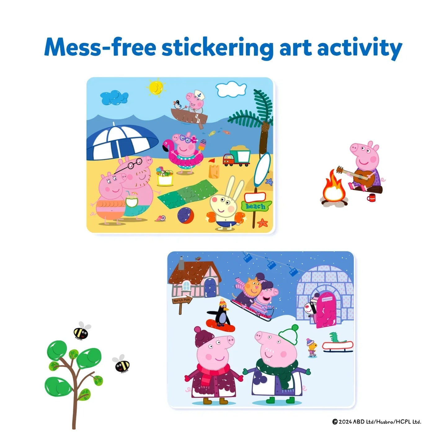 Dot it! - Peppa Pig | No Mess Stickering Activity