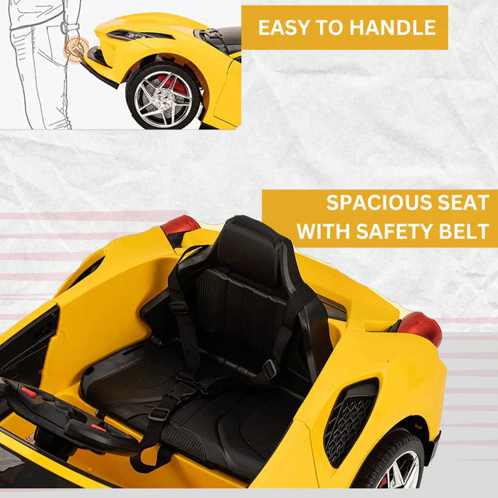 Ferrari F8 12V Battery Operated Ride On Car For Kids