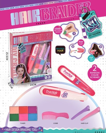 DIY Color Hair Stick Set