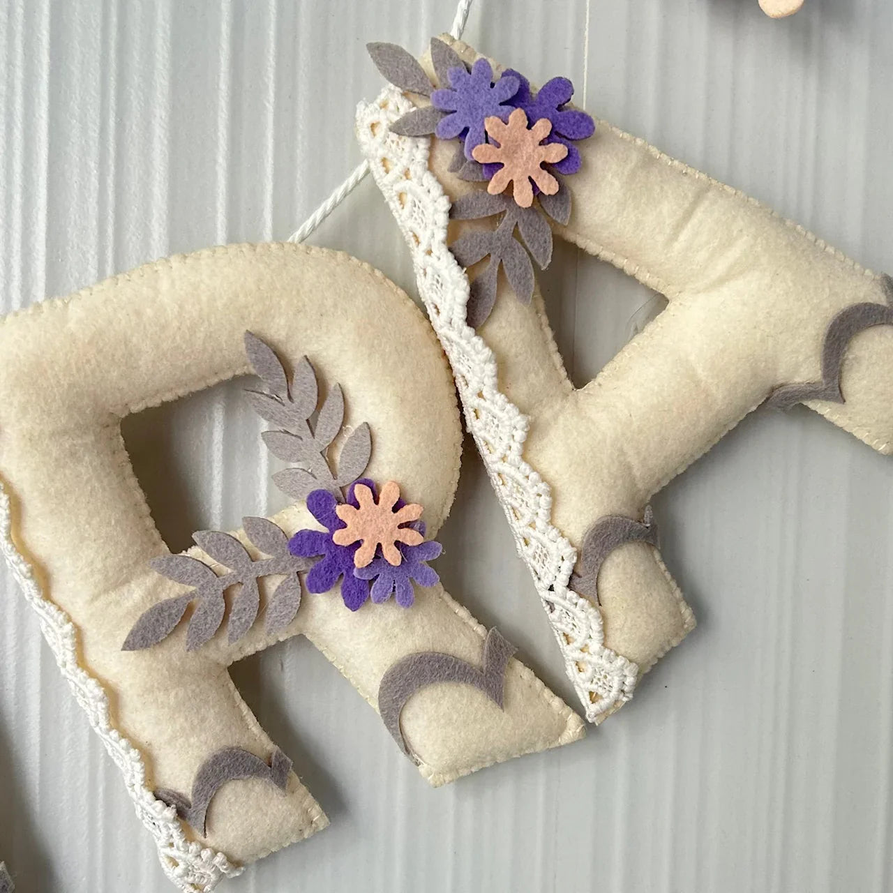 Customized Name Bunting/Garland with Felt Fairy
