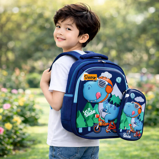 Giggle & Go For Todlers & Kids Backpack - Dino Dash