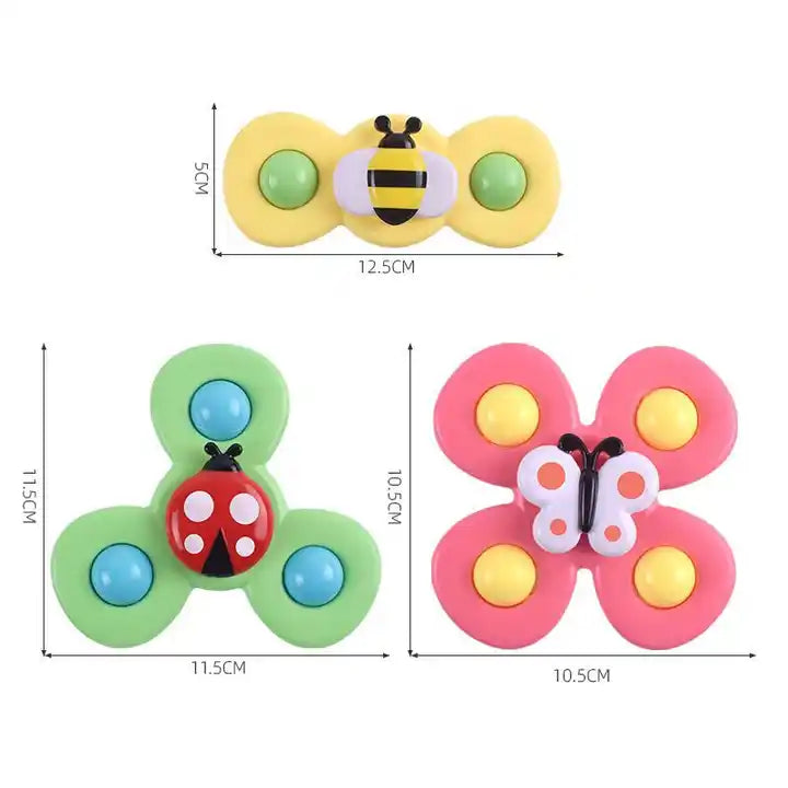 Bugs Fidget Spinner Educational Toys For Kids For Toddler Baby Bath