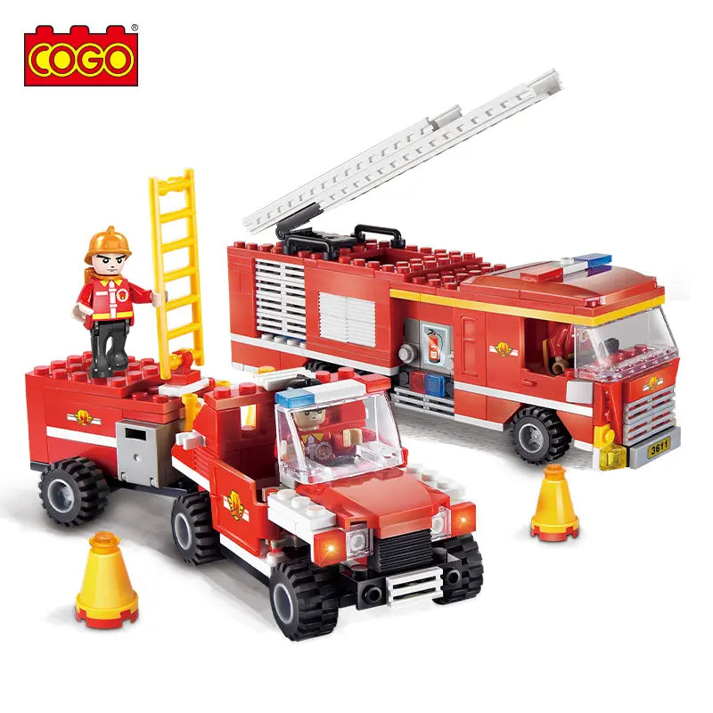 Cogo Fire (firefighter lego set) – - Main Image