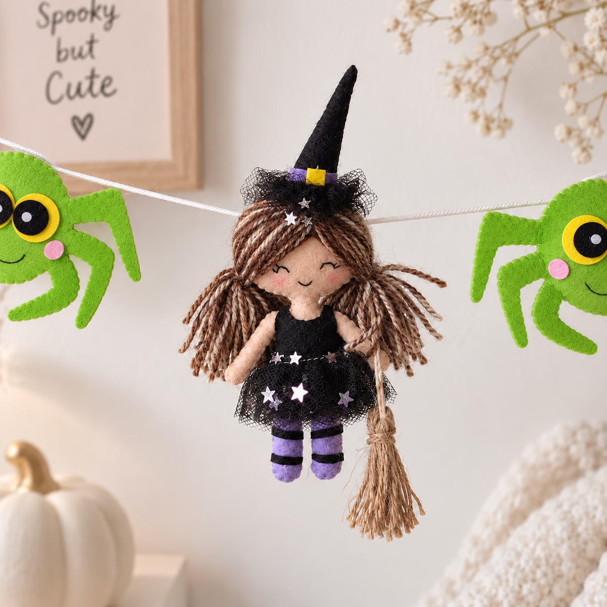Happy Halloween Bunting – The Witch & Her Boo Crew