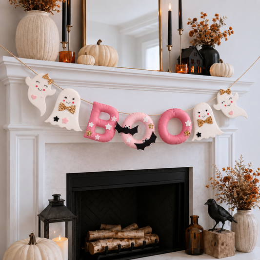 Happy Halloween Bunting – Cute Boo Crew