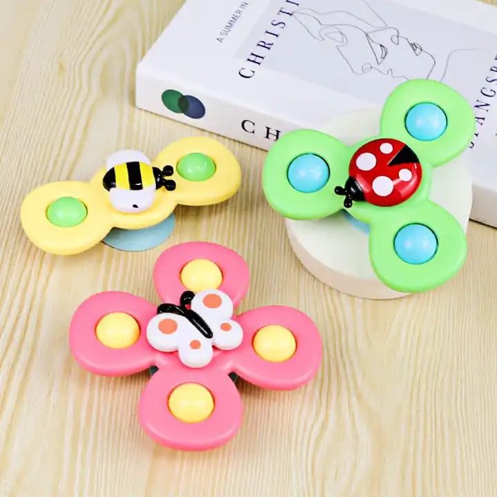Bugs Fidget Spinner Educational Toys For Kids For Toddler Baby Bath