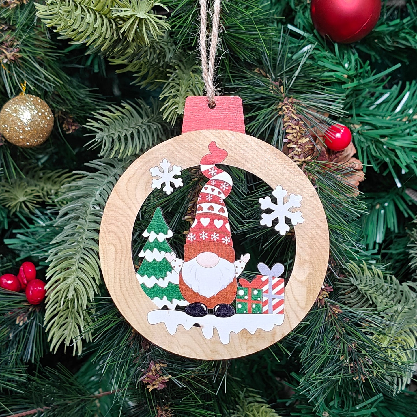 Gnome Noel Ornament