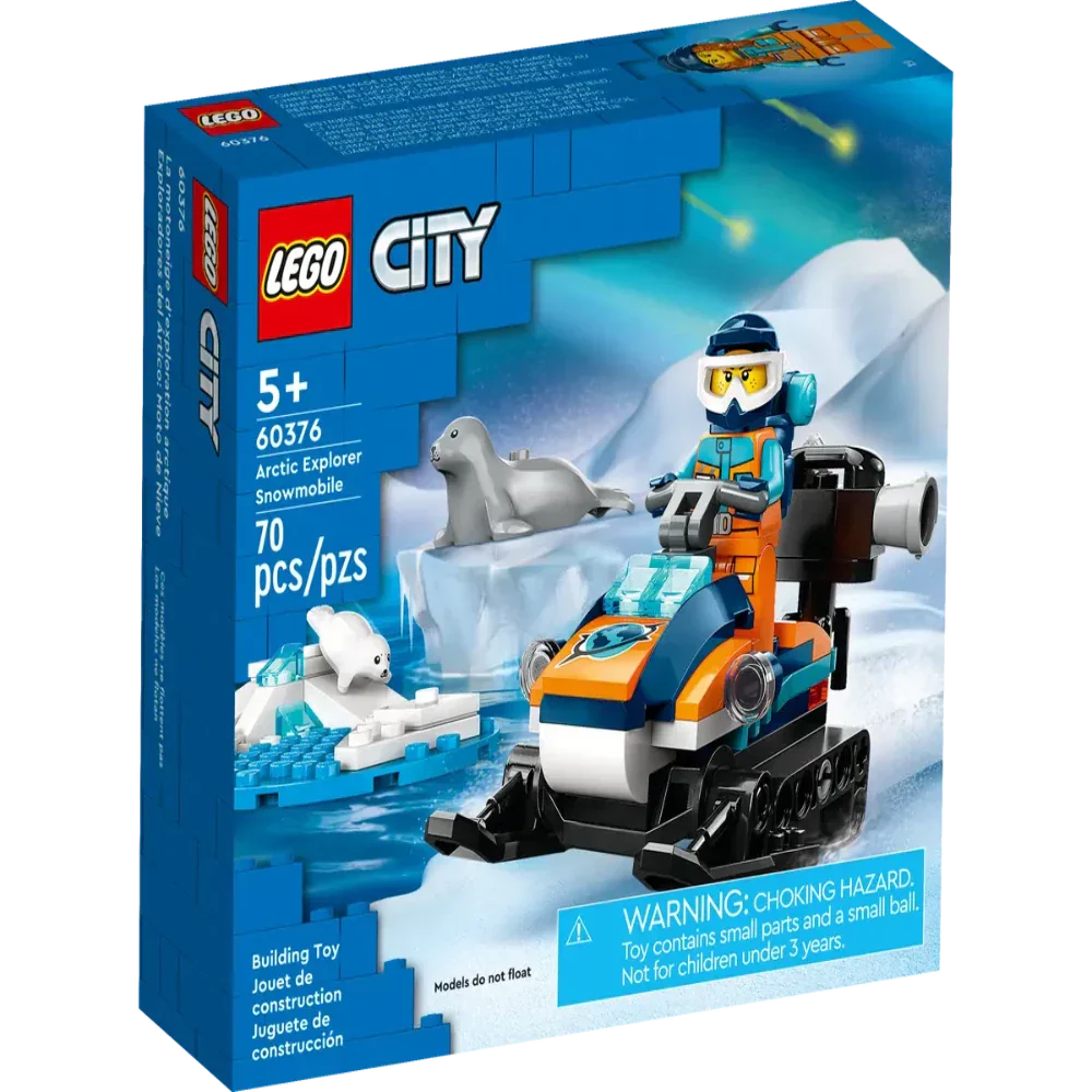 LEGO 60376 City Arctic Explorer Snowmobile
