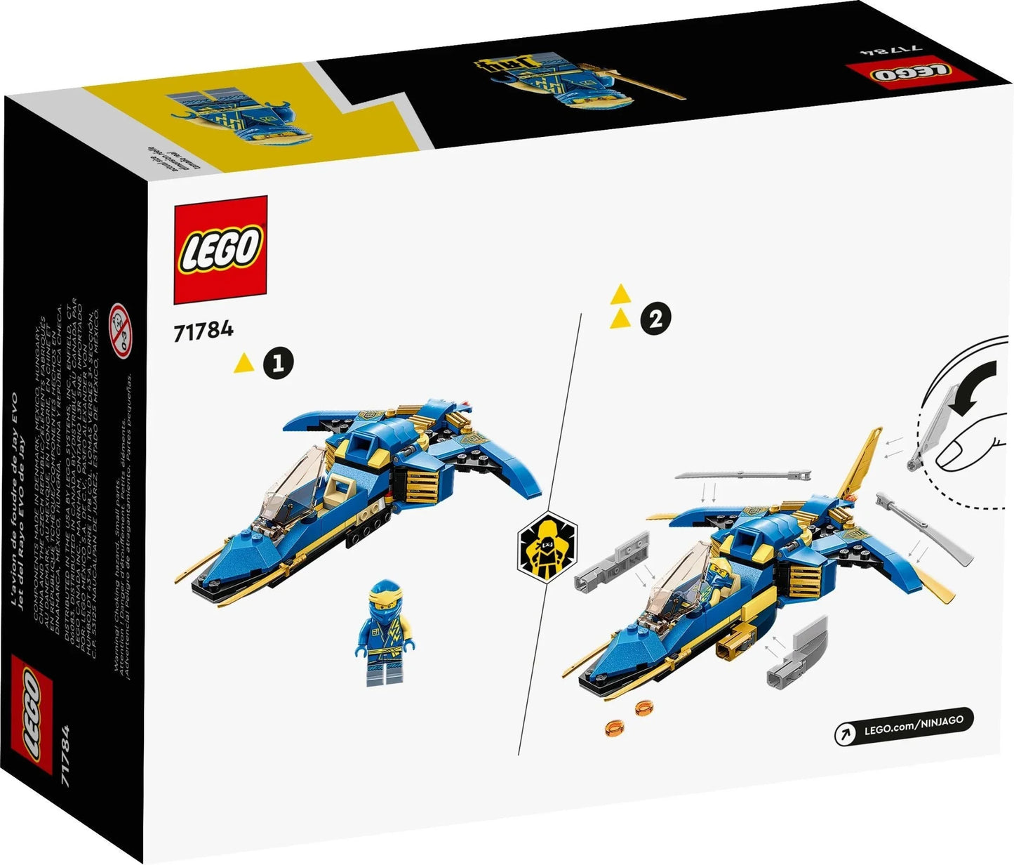 LEGO Ninjago 71784 Jays Lightning Jet EVO