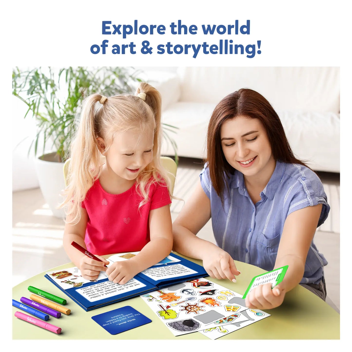 Storybook Art Kit – Create, Write & Illustrate Your Own Hardbound Books! 📚🎨