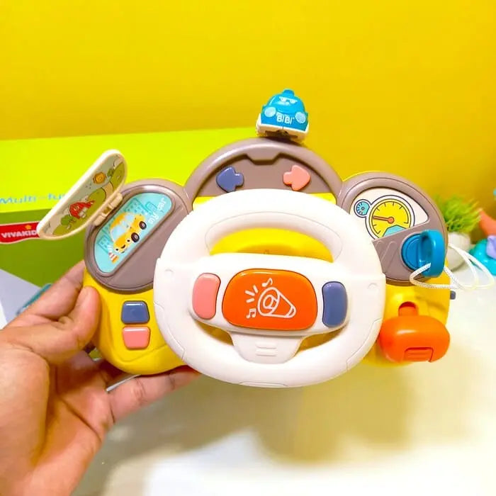 Multi-Function Musical Baby Steering Wheel