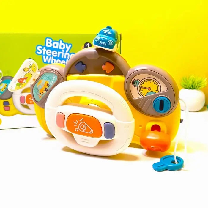 Multi-Function Musical Baby Steering Wheel