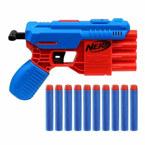 Nerf Alpha Strike Fang QS-4 Blaster | 4-Dart Blasting Fire 4 Darts in a Row