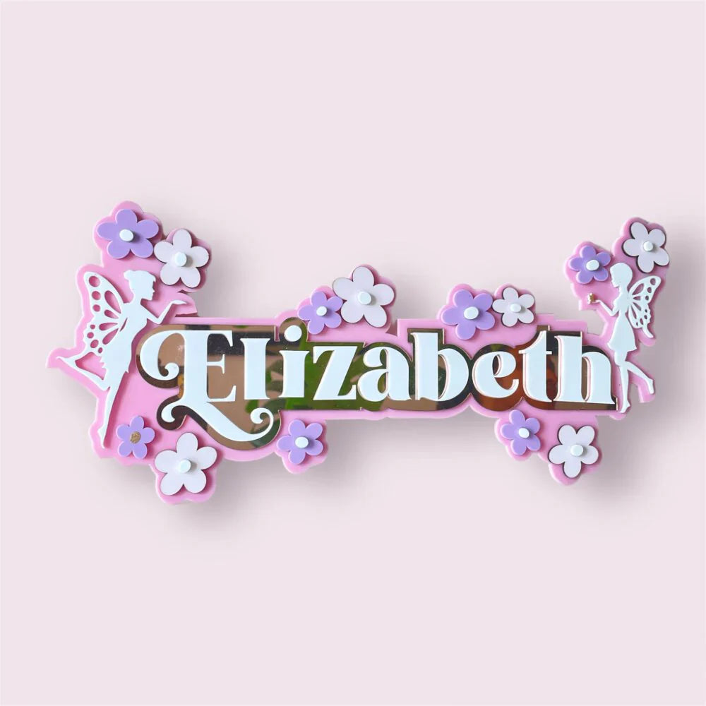 3 Layer Name Plaque - (Upto 10 Letters)