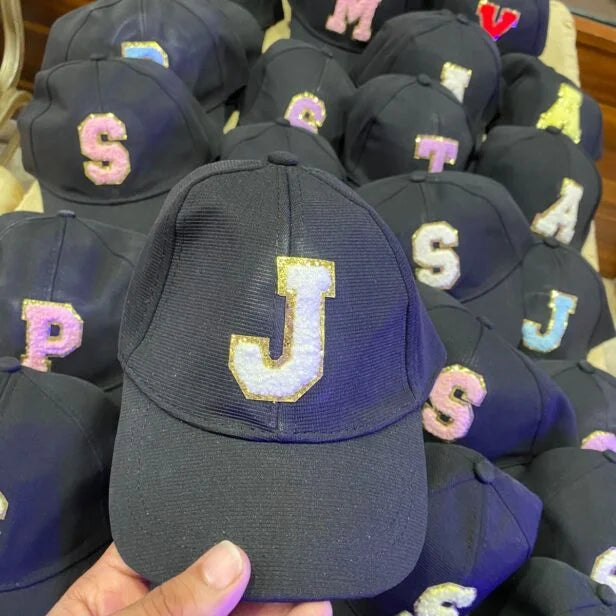 Personalized Cap β Custom Embroidered with 1 Initial & 1 Patch (Free) π§’β¨