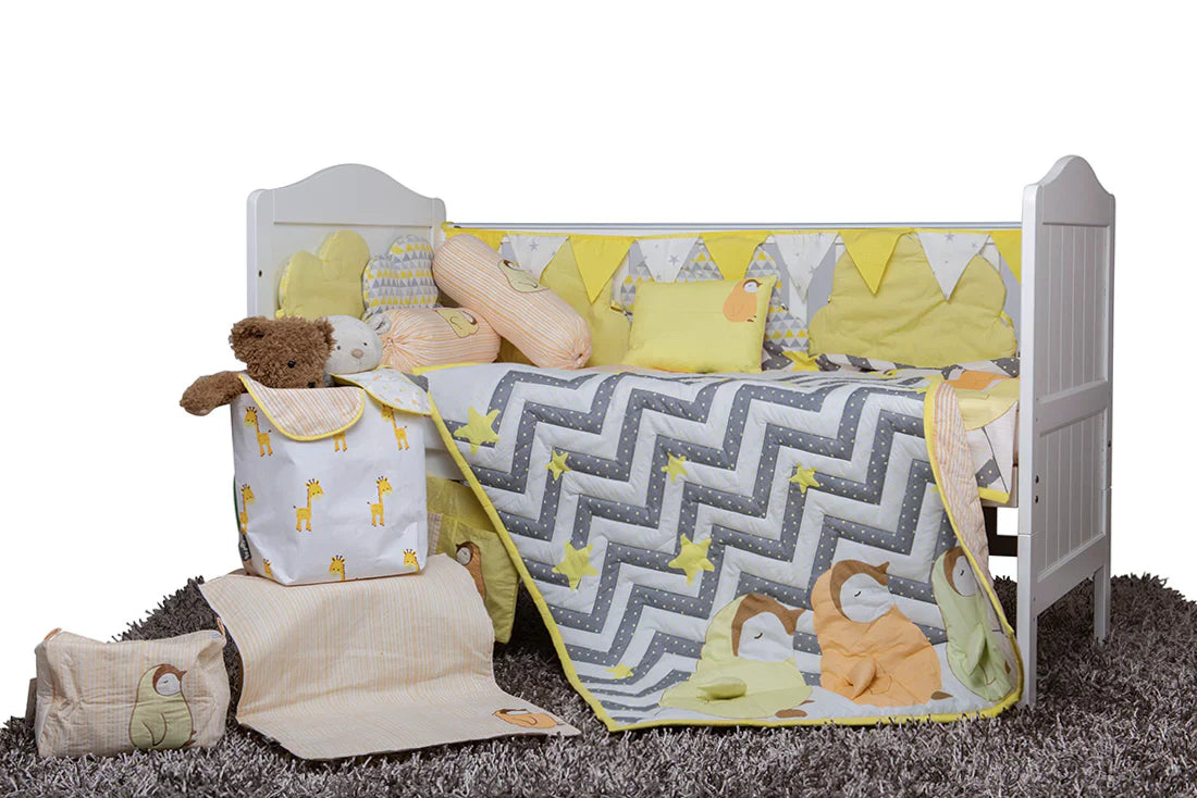 New Born Cot Bedding Set