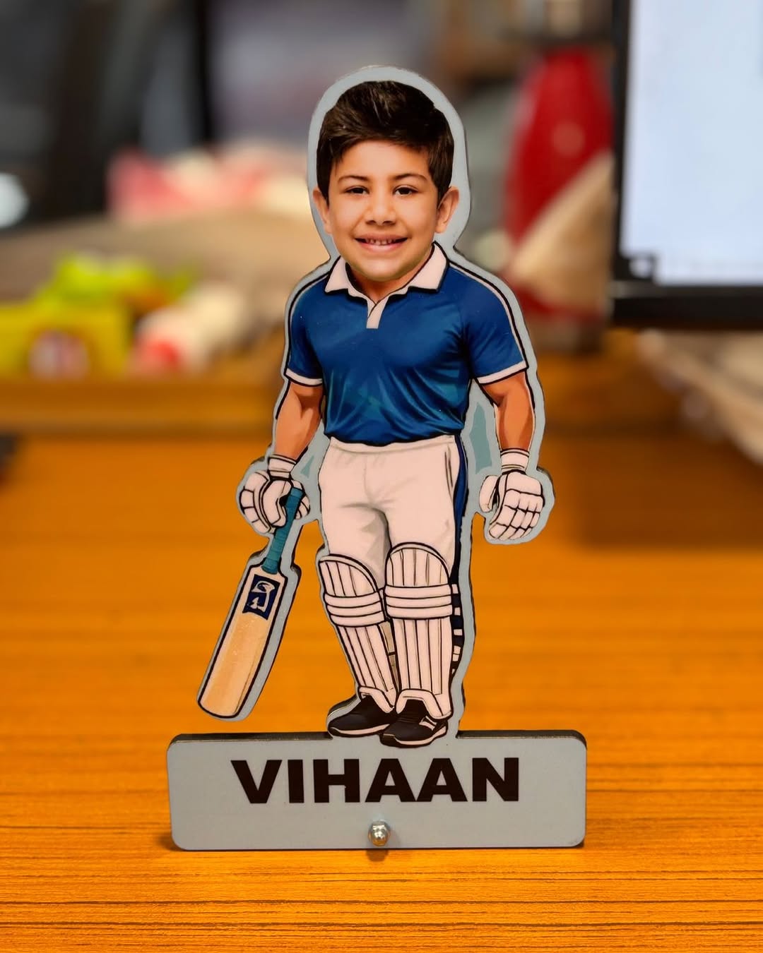 Personalised Unique Caricature Table Stand β Custom Gift for Loved Ones