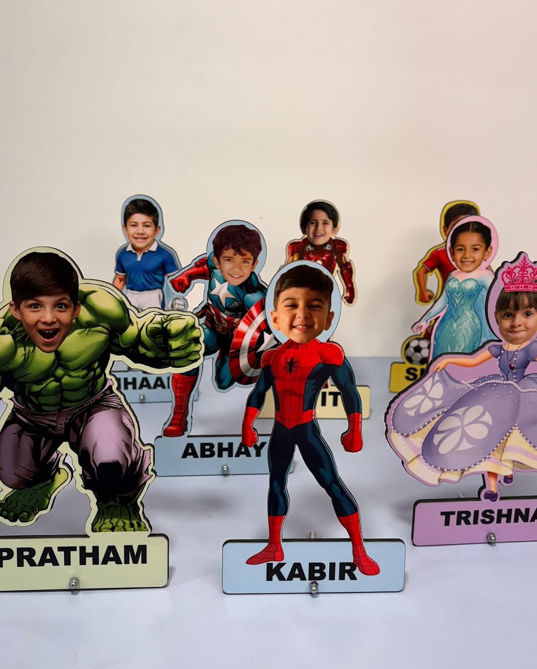 Personalised Unique Caricature Table Stand β Custom Gift for Loved Ones