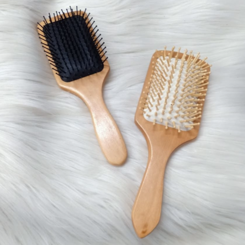 Wooden Hairbrush for Kids