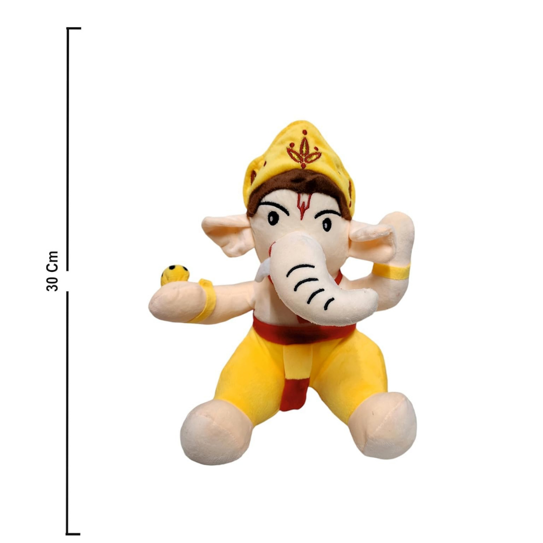 Soft Plush Lord Ganesha Stuffed Toy