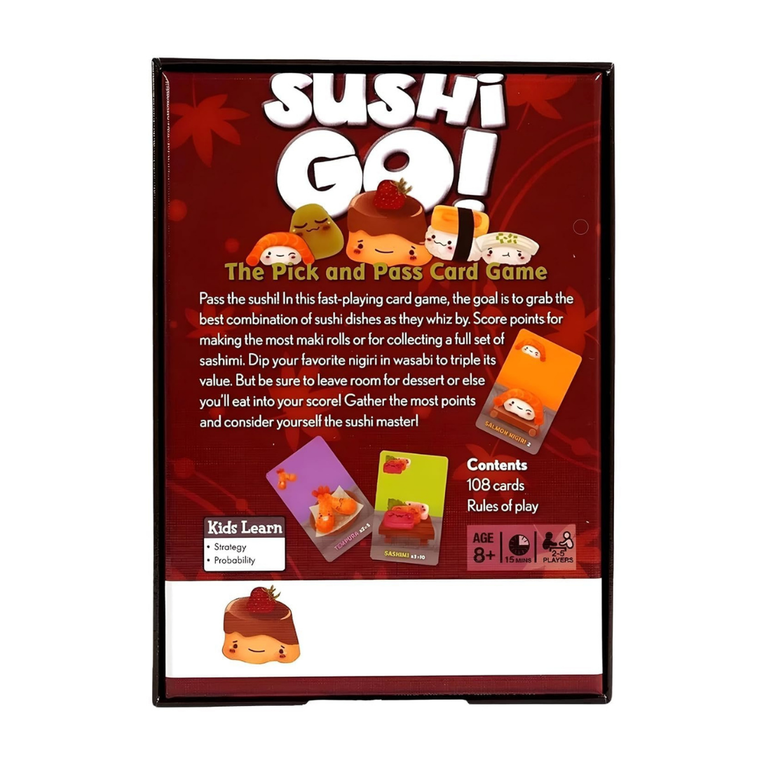 Sushi Go Family Board Game with 108 Cards