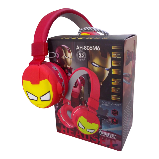 Superhero Themed Wireless Kids Headphones