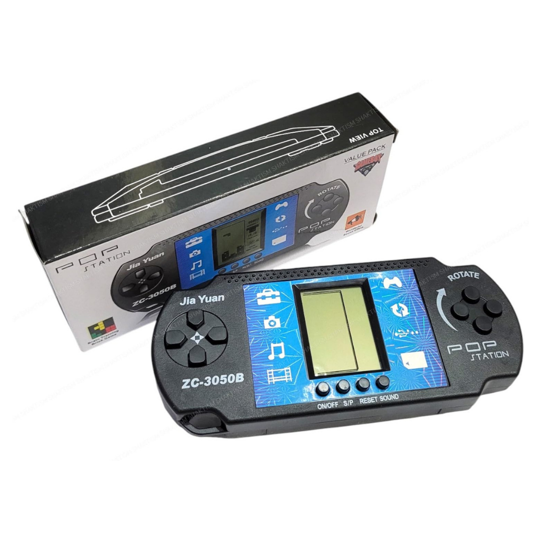 Handheld Electronic Brick Game | Retro Video Game Console for Kids