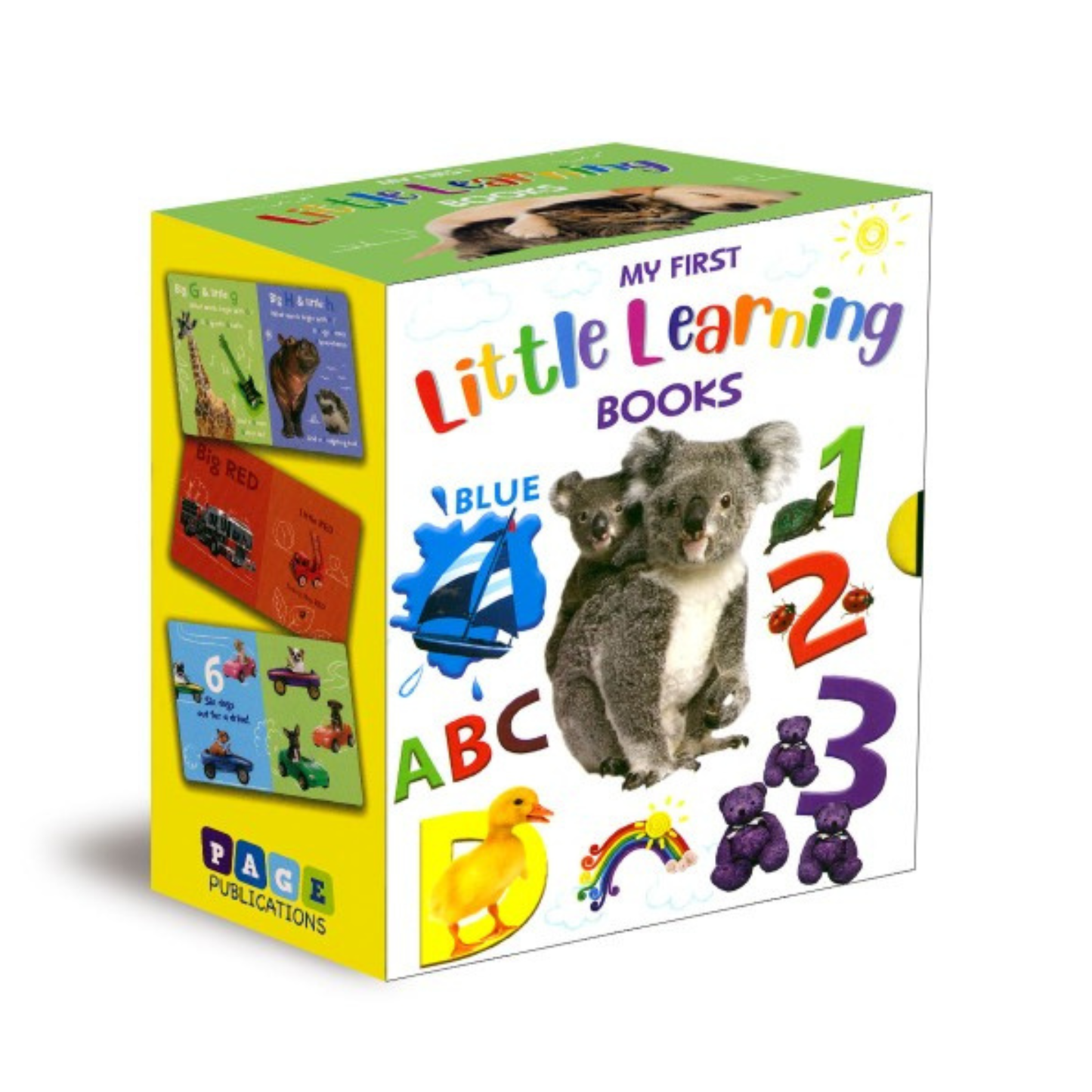 My First Little Learning Books (Pack of 3 Titles)