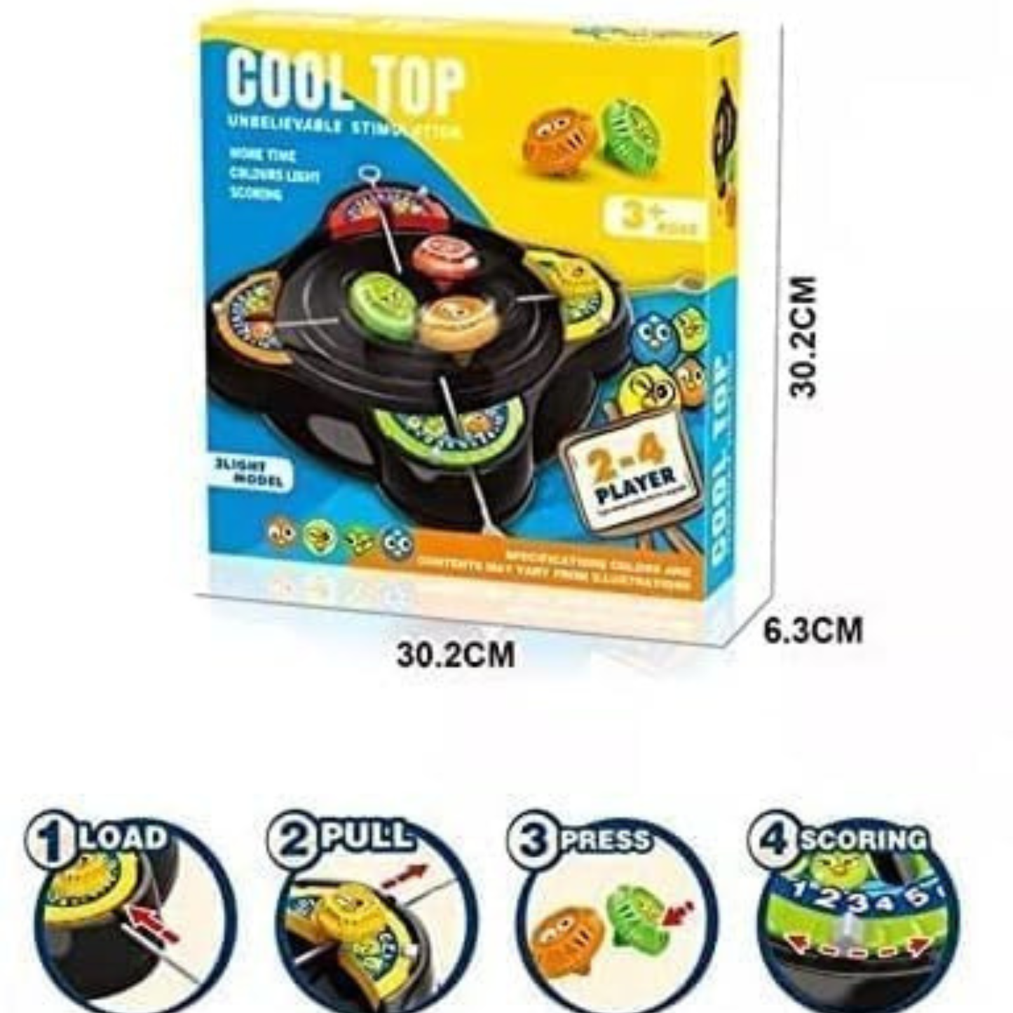 Cool Top Fusion Battle Spinning Tops for Kids