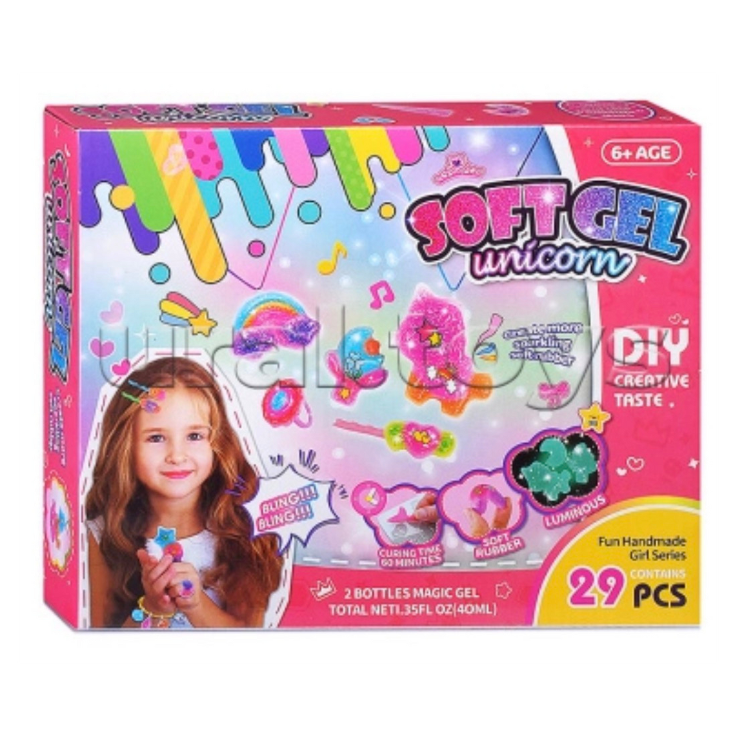 Soft Gel Unicorn DIY Creative Kit
