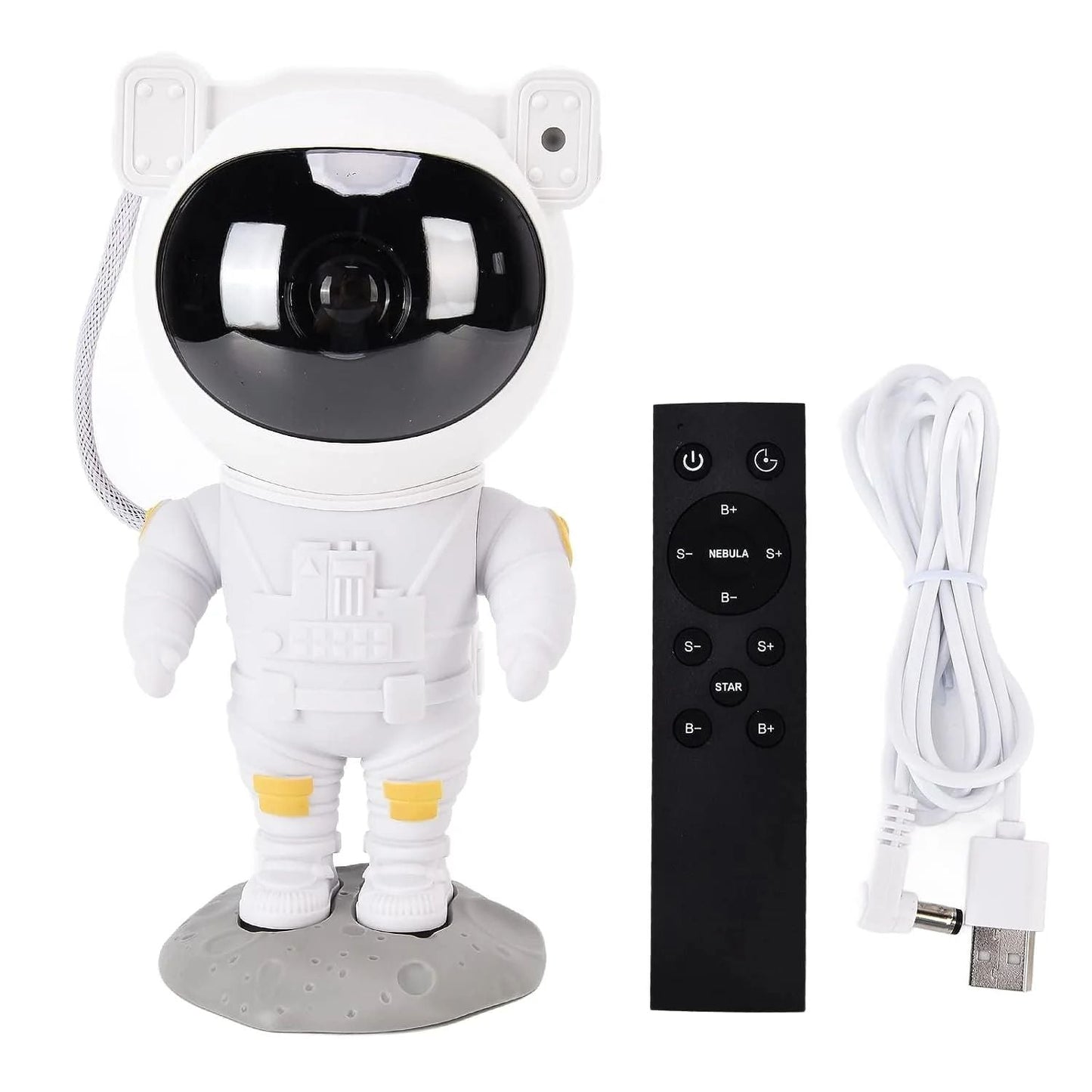 Astronaut Star Projector Night Light for Kids & Adults - Remote Control
