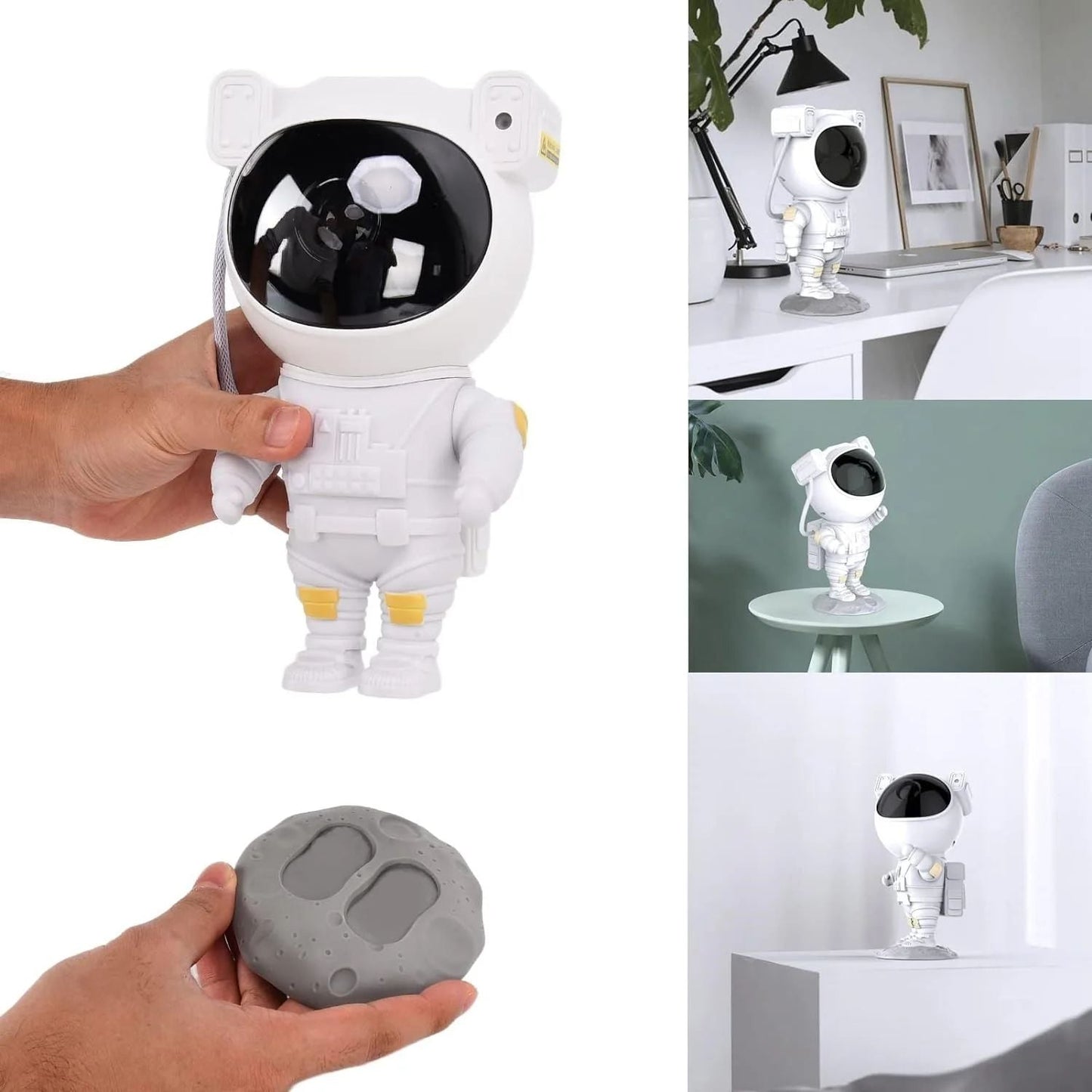 Astronaut Star Projector Night Light for Kids & Adults - Remote Control