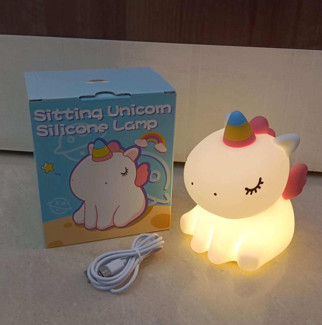 LED Squishy Soft Silicone Lamp