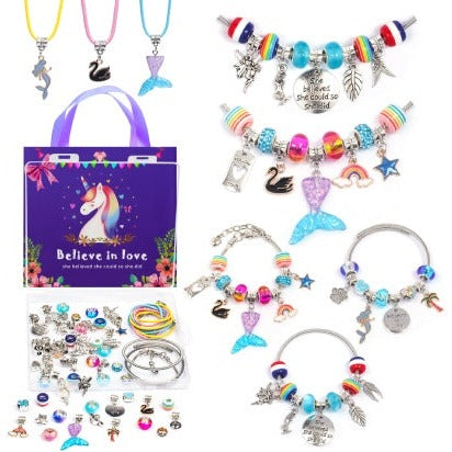 DIY Bracelet Making Kit with Gift Box
