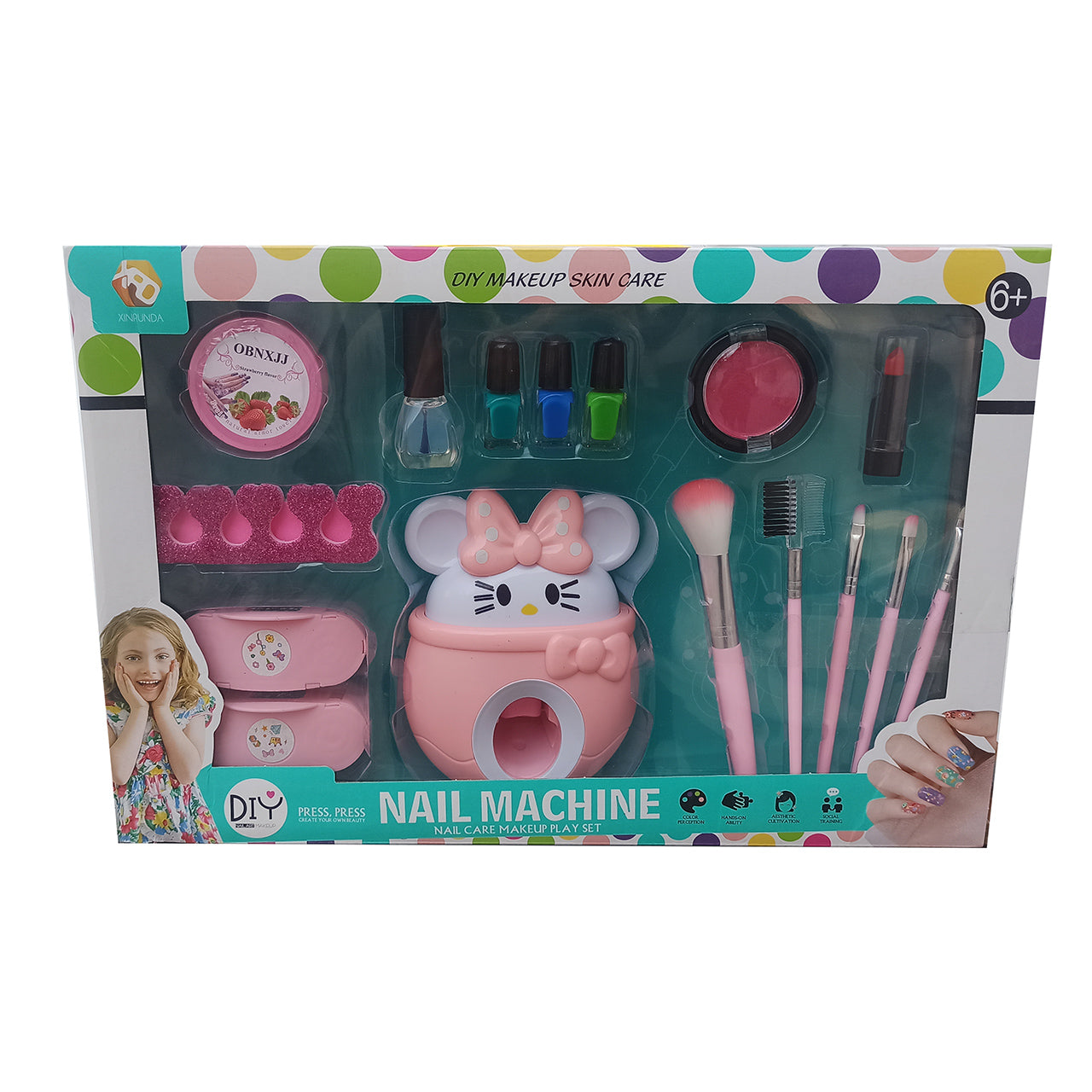 DIY Nail Care Makeup Play Set